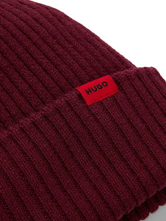 HUGO | Bonnet - Bonnet XOLA | dunkelrot